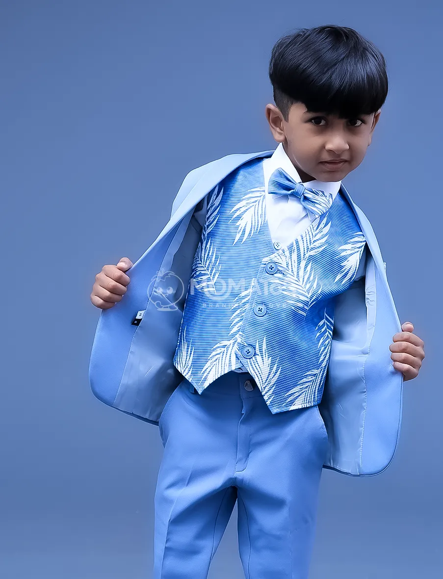 blue suit for boy