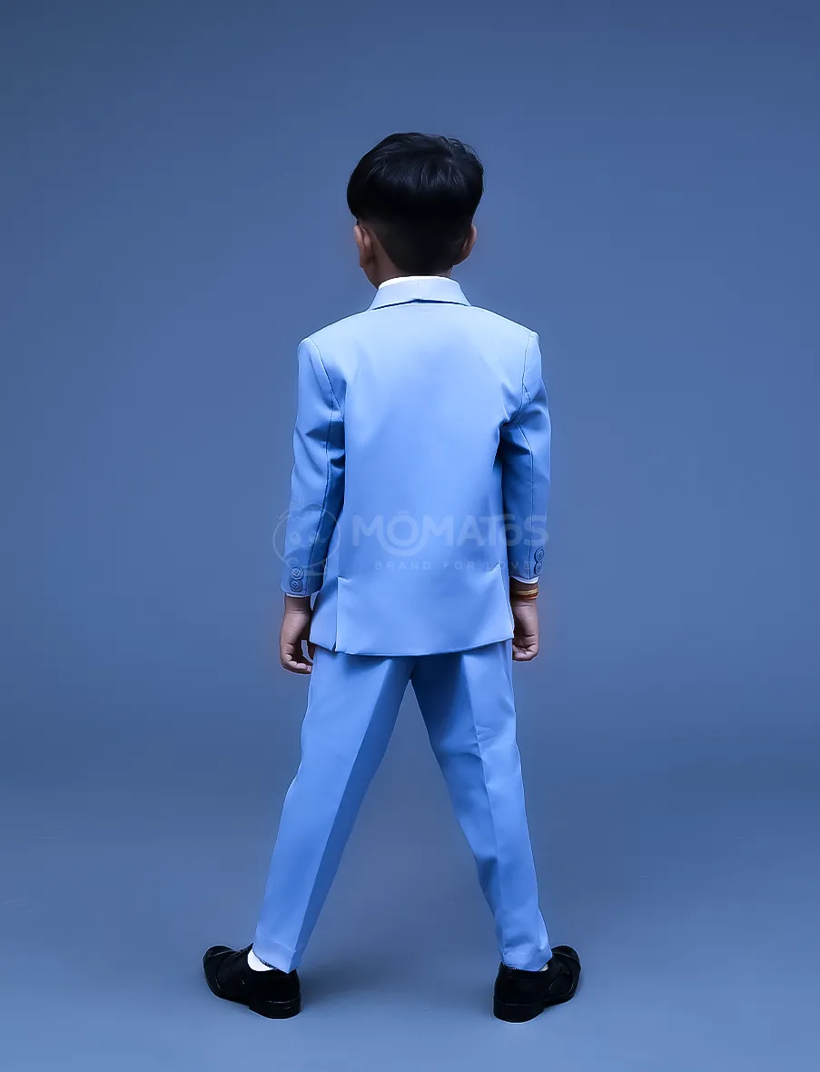 blue suit for boy