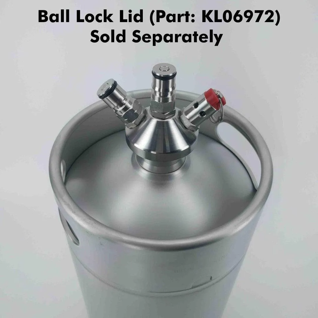 Mini Keg - 4L (approx 128oz) (135mm x 280mm)