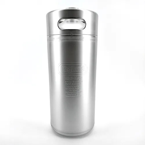 Mini Keg - 4L (approx 128oz) (135mm x 280mm)