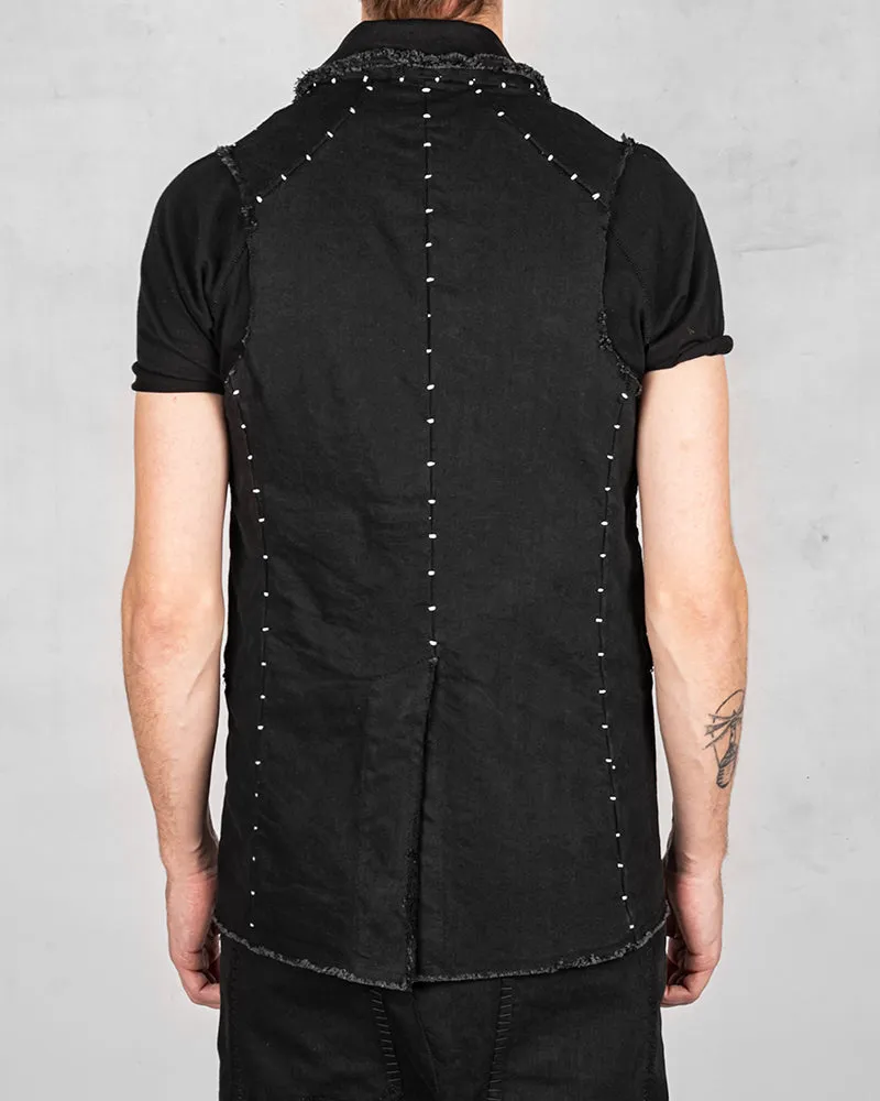 VD02BSW - Black stitch white