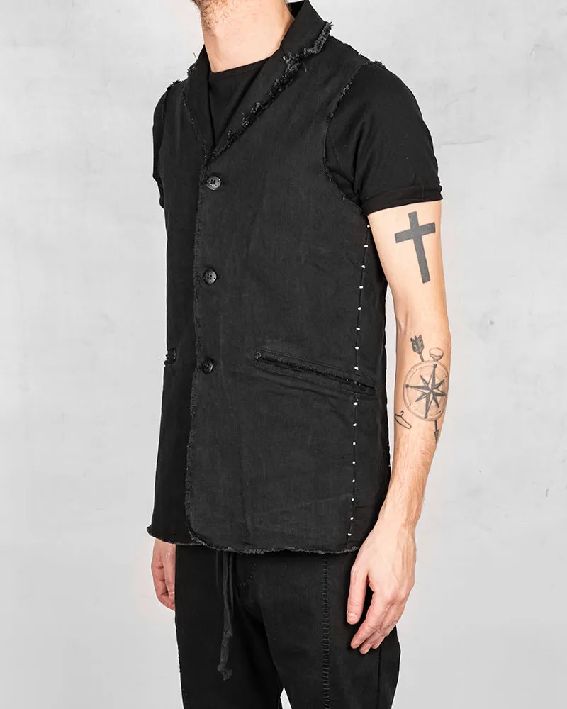 VD02BSW - Black stitch white